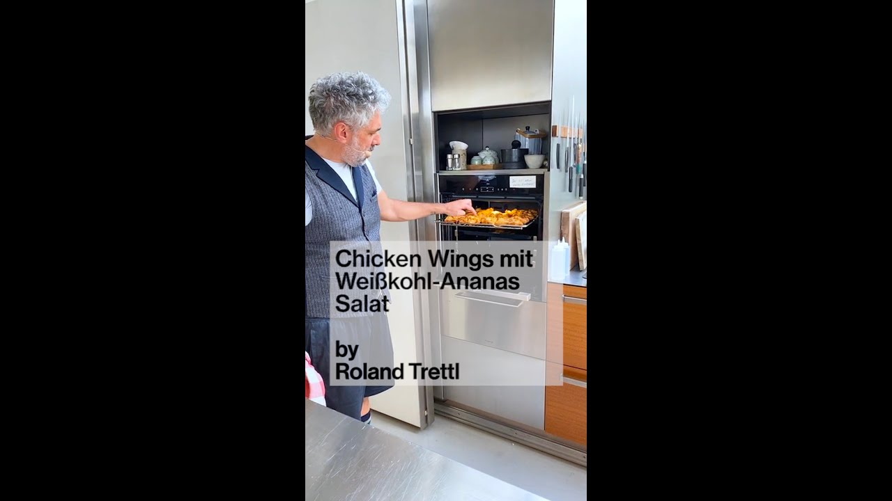 #teamtrettlkocht Chicken Wings mit Weißkohl-Ananas-Salat