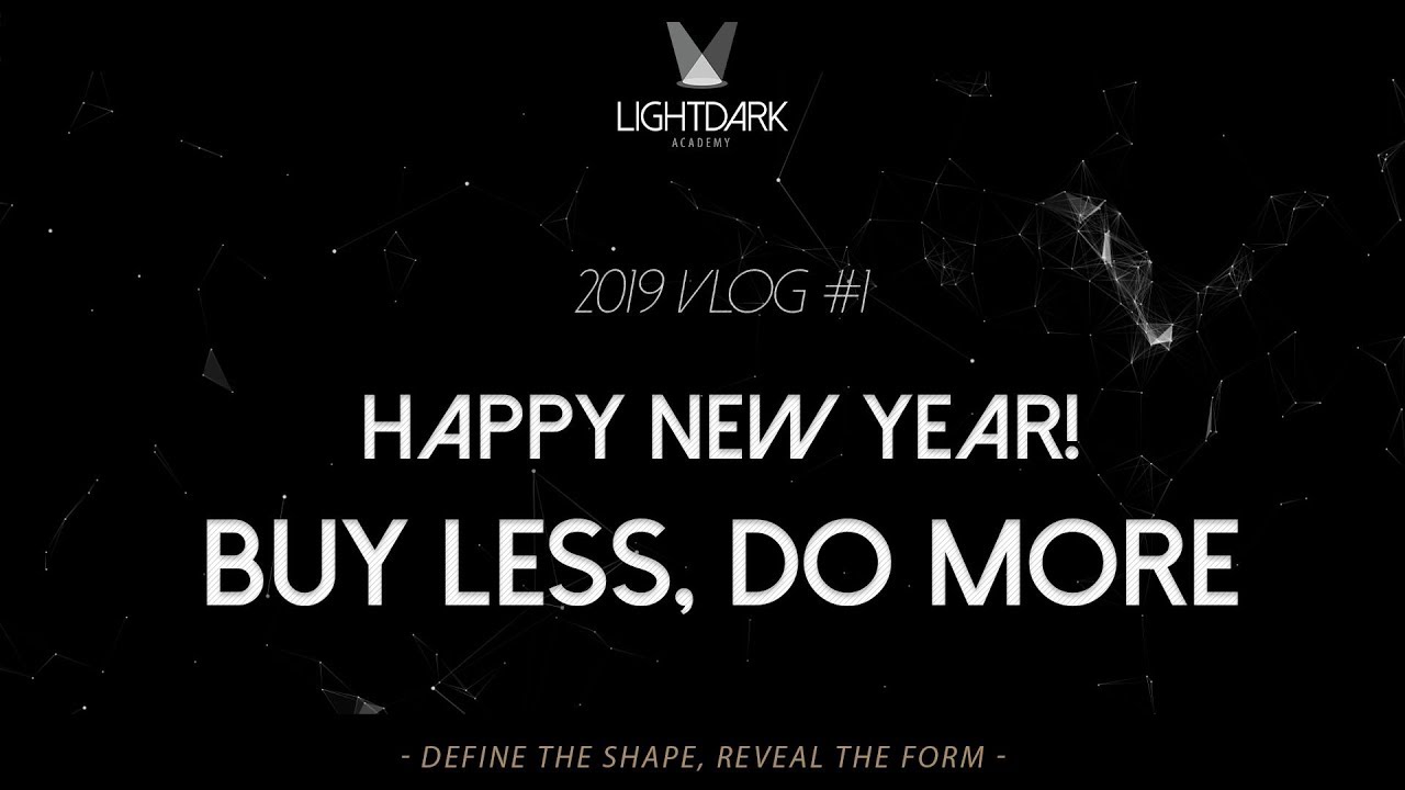 LDA 2019 Vlog #01: Happy New Year: Buy Less and Do more!