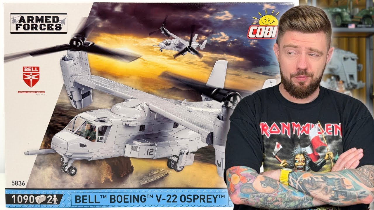 COBI 5836 🛫 BELL-BOEING V-22 OSPREY RECENZJA