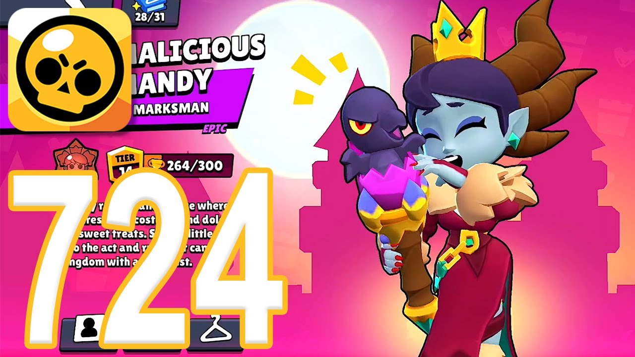 Brawl Stars - Gameplay Walkthrough Part 724 - Malicious Mandy (iOS, Android)