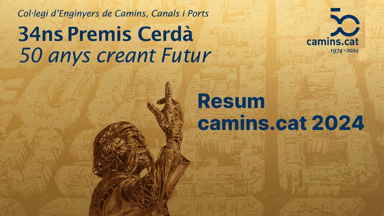 Gran Gala camins.cat 50 anys · Premis Cerdà 2024 | Vídeo de resum camins.cat 2024