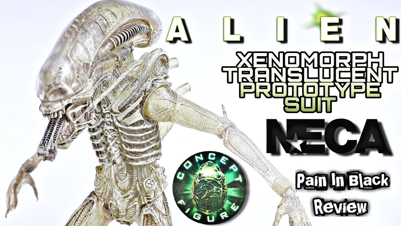 NECA Translucent Prototype Suit Xenomorph Serie 7 (El Big Chap Original) En Español