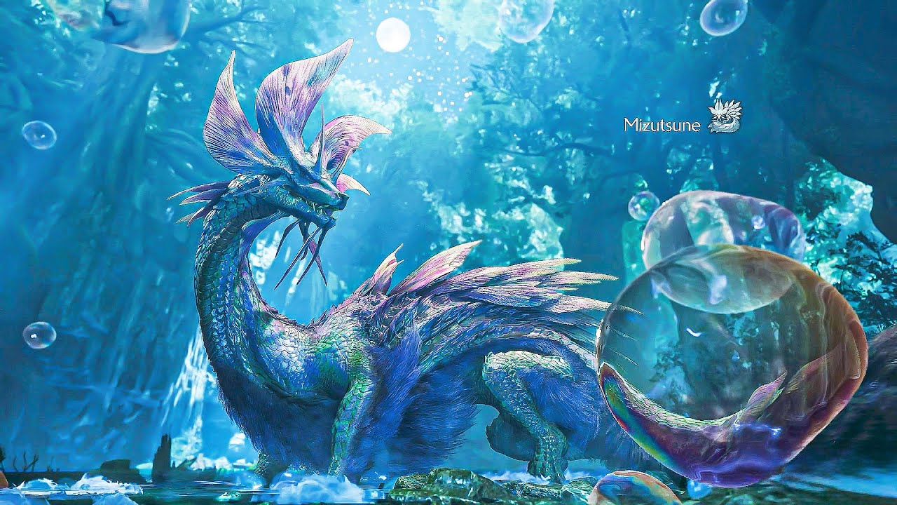 Monster Hunter Wilds - Mizutsune Boss Fight (Update 1)