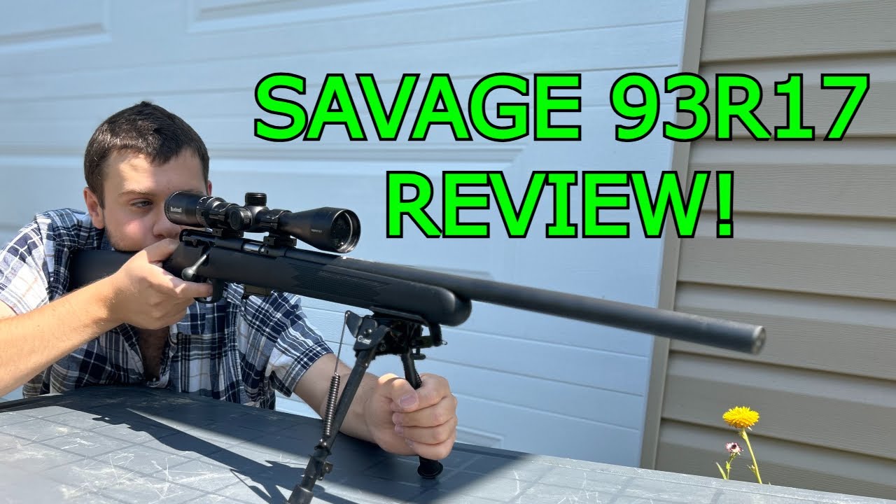 Savage 93R17 .17HMR Rifle Review!!!
