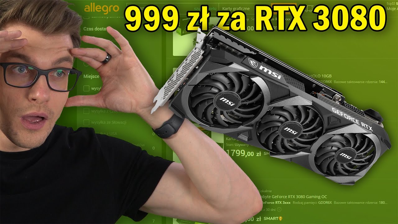 Komputer za 1588 zł z RTX 3080 (bez dysku) 🤭
