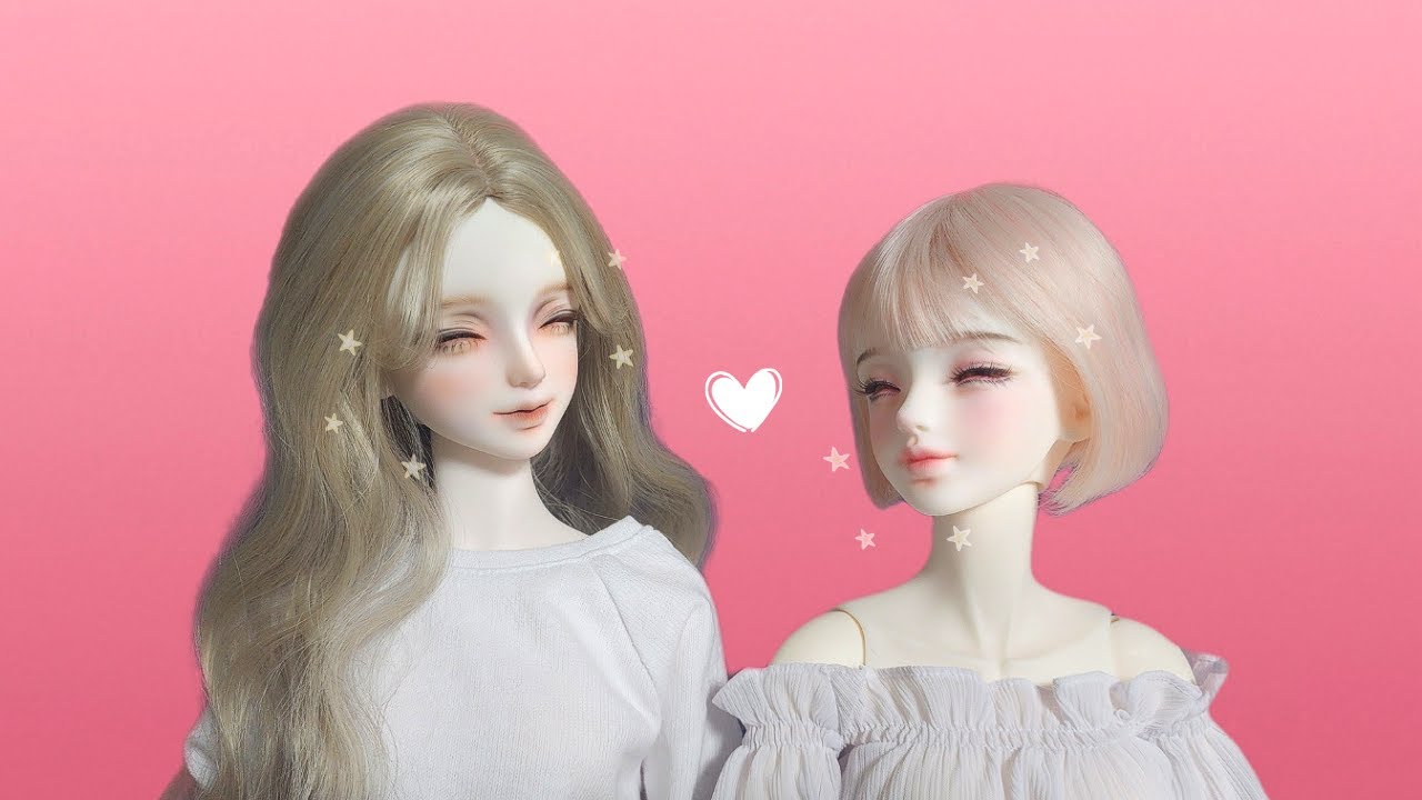 웃상 아가들이 좋아요😍 / 나인바벨탑 웃음 슈 개봉기 / 구체관절인형 / BJD