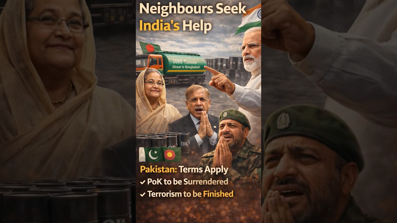 Pakistan Begs for Oil as India Controls the Game | Modi Sets the Terms!