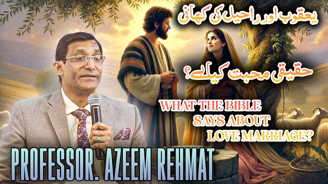What the Bible Says About Love Marriage | Jacob and Rachel story | Professor Azeem Rehmat