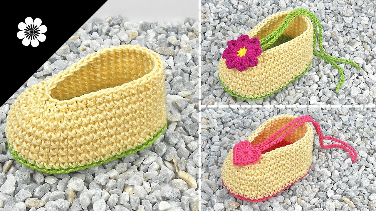BABY SHOE IN CROCHET #1 (0-3 months) | Patrones Valhalla ENG