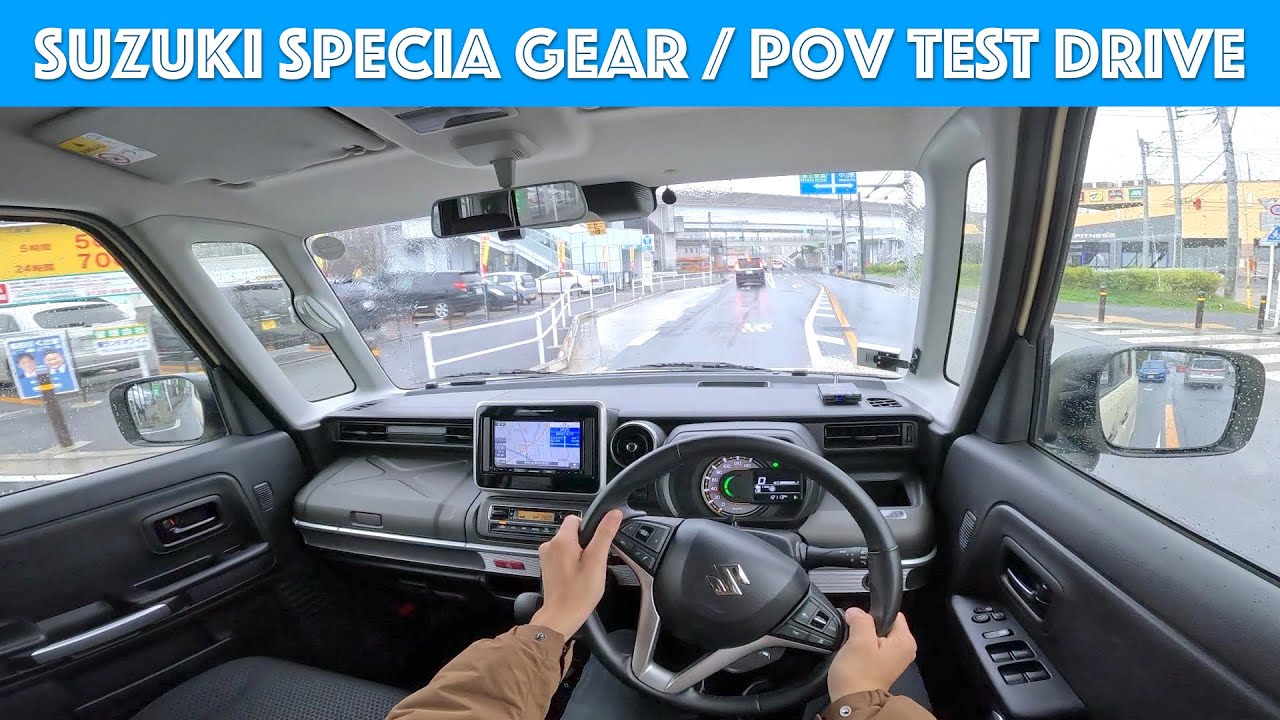 2022 Suzuki Spacia Gear Hybrid - Test Drive - POV with Binaural Audio
