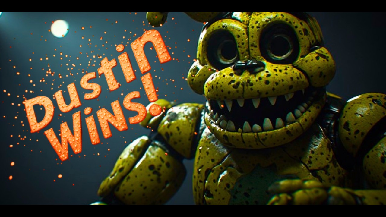 DBD Dustin Wins Against Angry Springtrap!