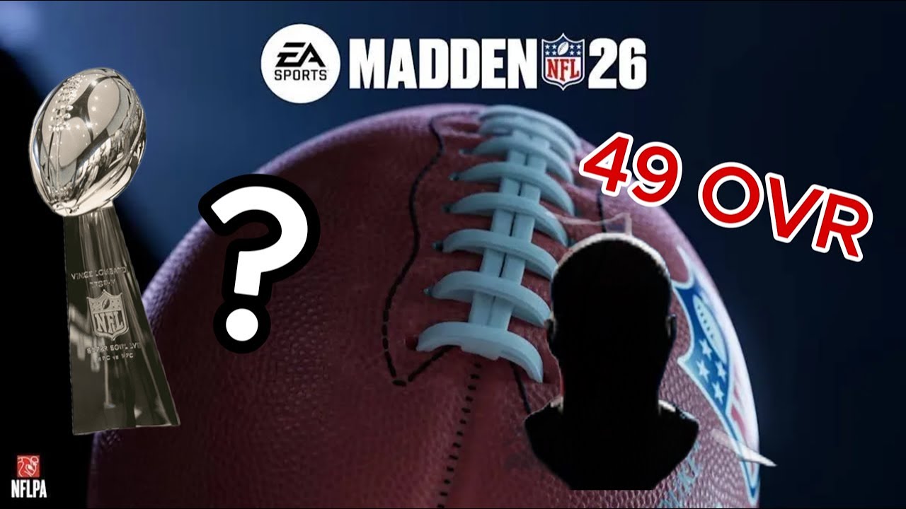 Сможет ли худший квотербек в Madden 26 выиграть Супербоул???