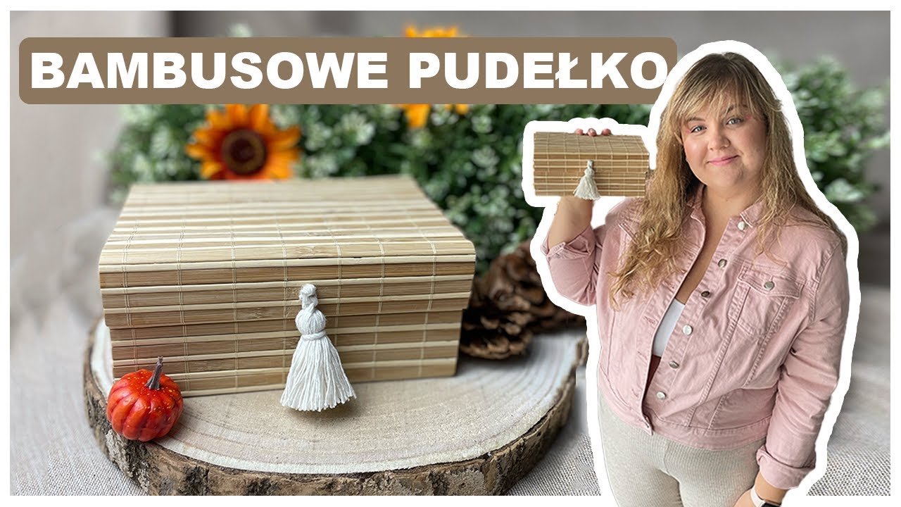 ZapoDIY | Pudełko z bambusowej podkładki | Bardzo proste DIY
