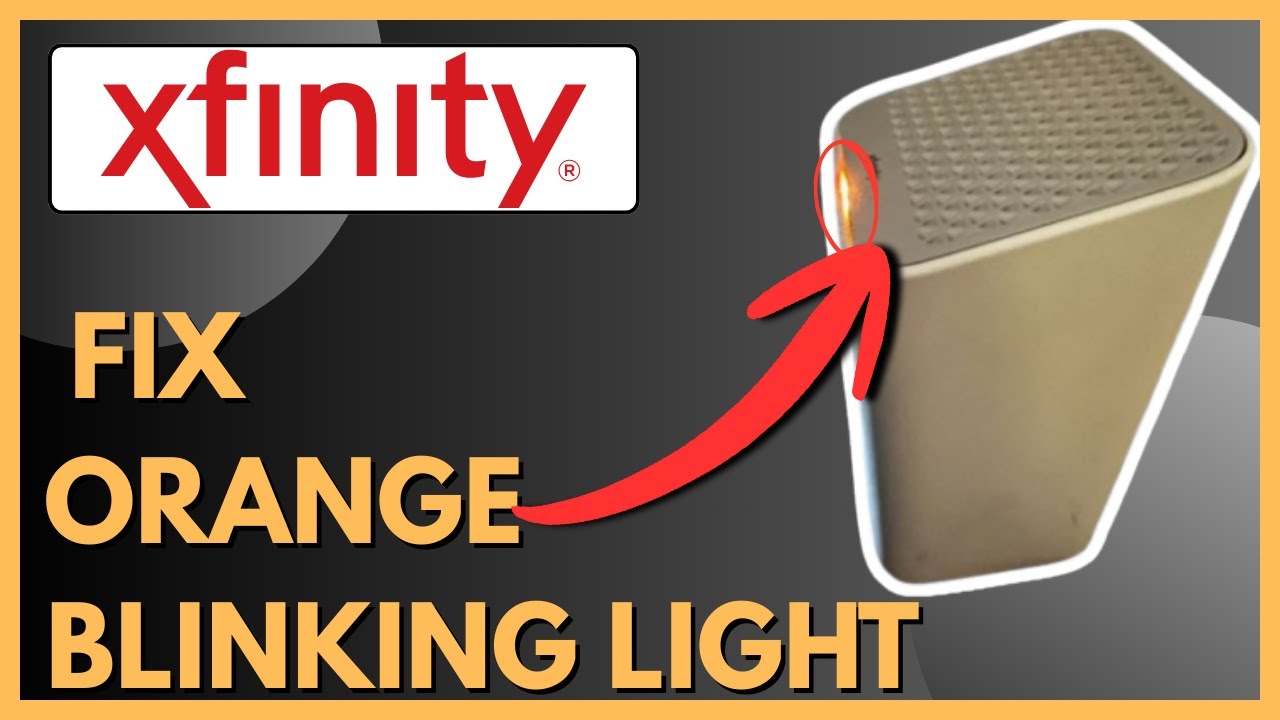 Как устранить проблему с мигающим оранжевым индикатором на роутере Xfinity (2026) &mdash; краткое руков...