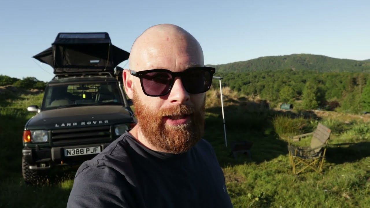 Roof tent camping in the Lake District 