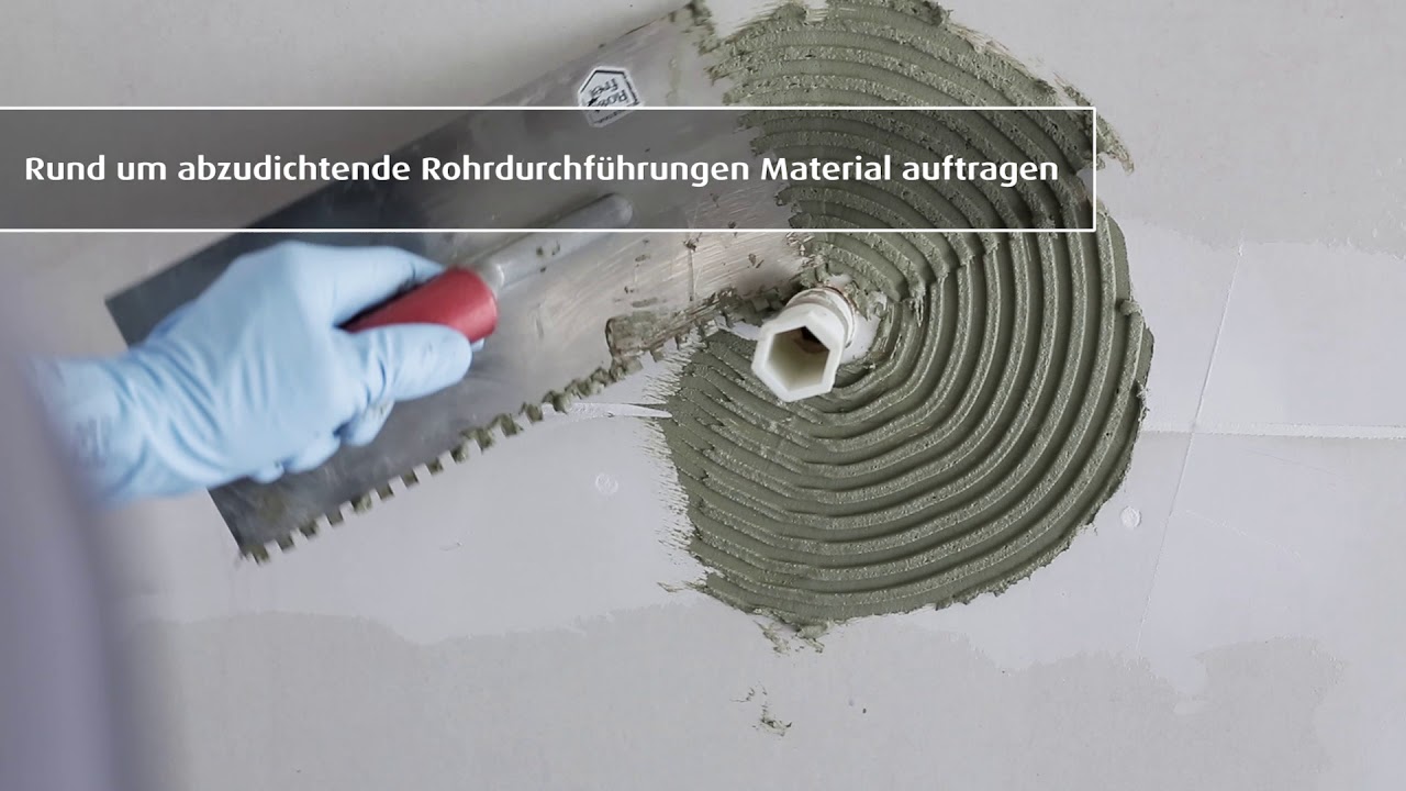 Abdichten mit SCHÖNOX 1K DS PREMIUM