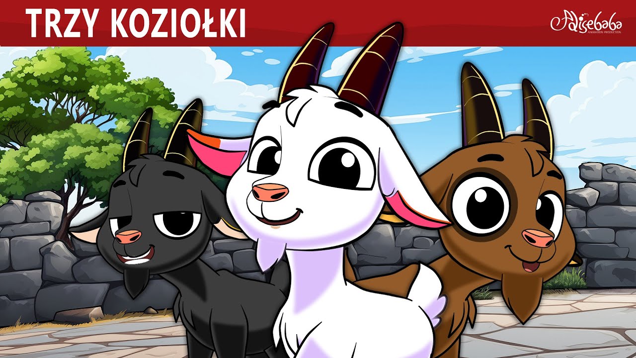 Trzy Koziołki 🤎🐐 | Bajki po Polsku | Bajka i opowiadania na Dobranoc | Kresk&oacute;wka