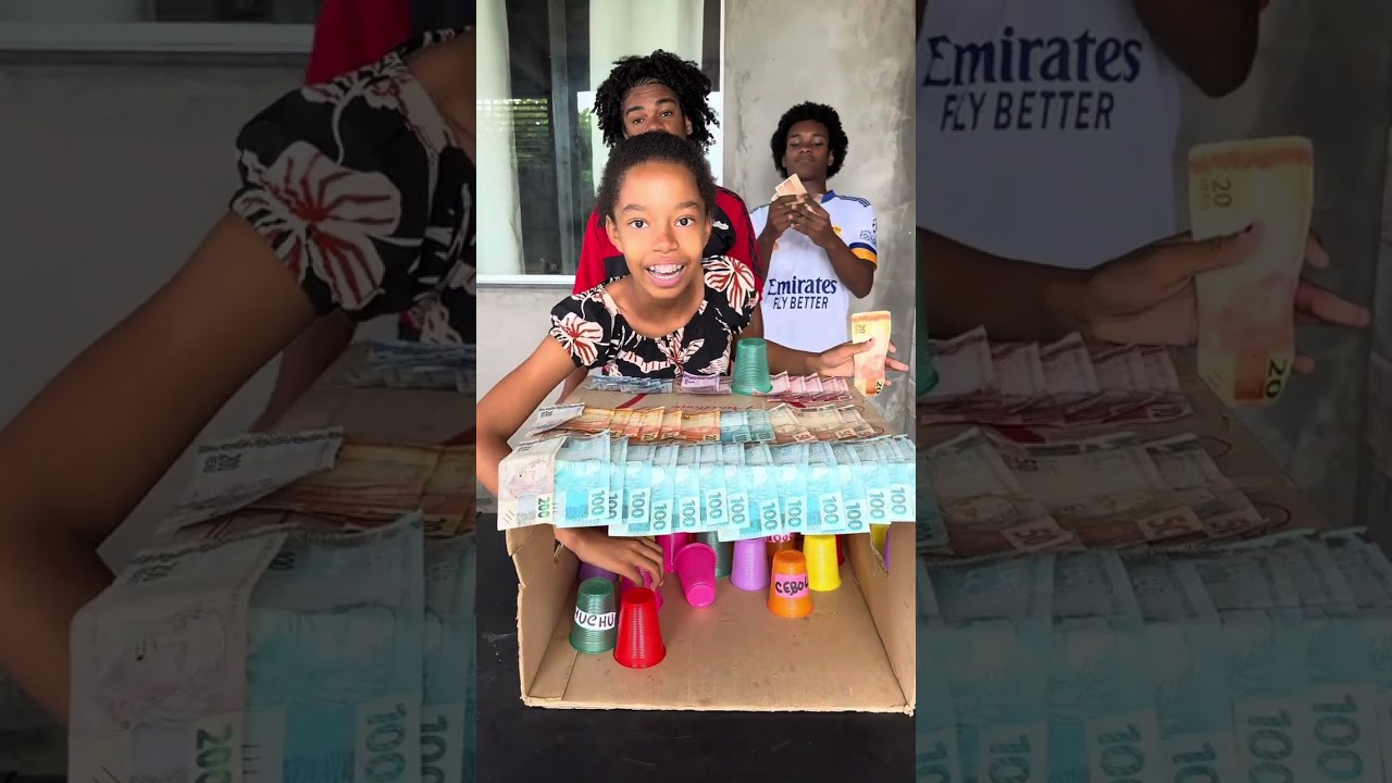Copo com 2000 reais? Vídeo completo