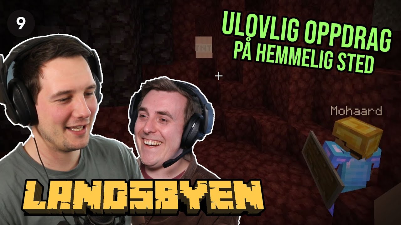 Håper ikke Nether prinsen ser oss 😮 - Landsbyen