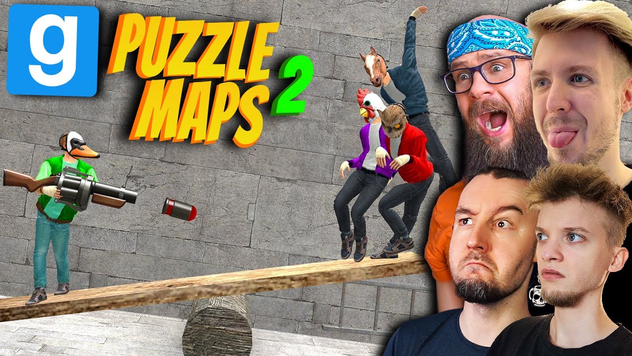 GMOD *PUZZLE MAPS 2*, czyli ROBI SIĘ TRUDNIEJ! 🧩