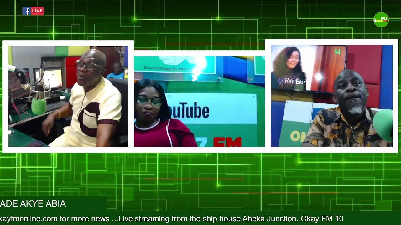 Ade Akye Abia With Kwame Nkrumah Tikese  On Okay 101.7 Fm (07/04/2026)