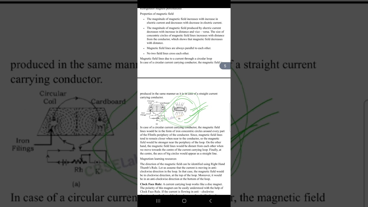 Episode 2 of magnetic effects of electric current chapter class 10 physics #science #sciencefacts 