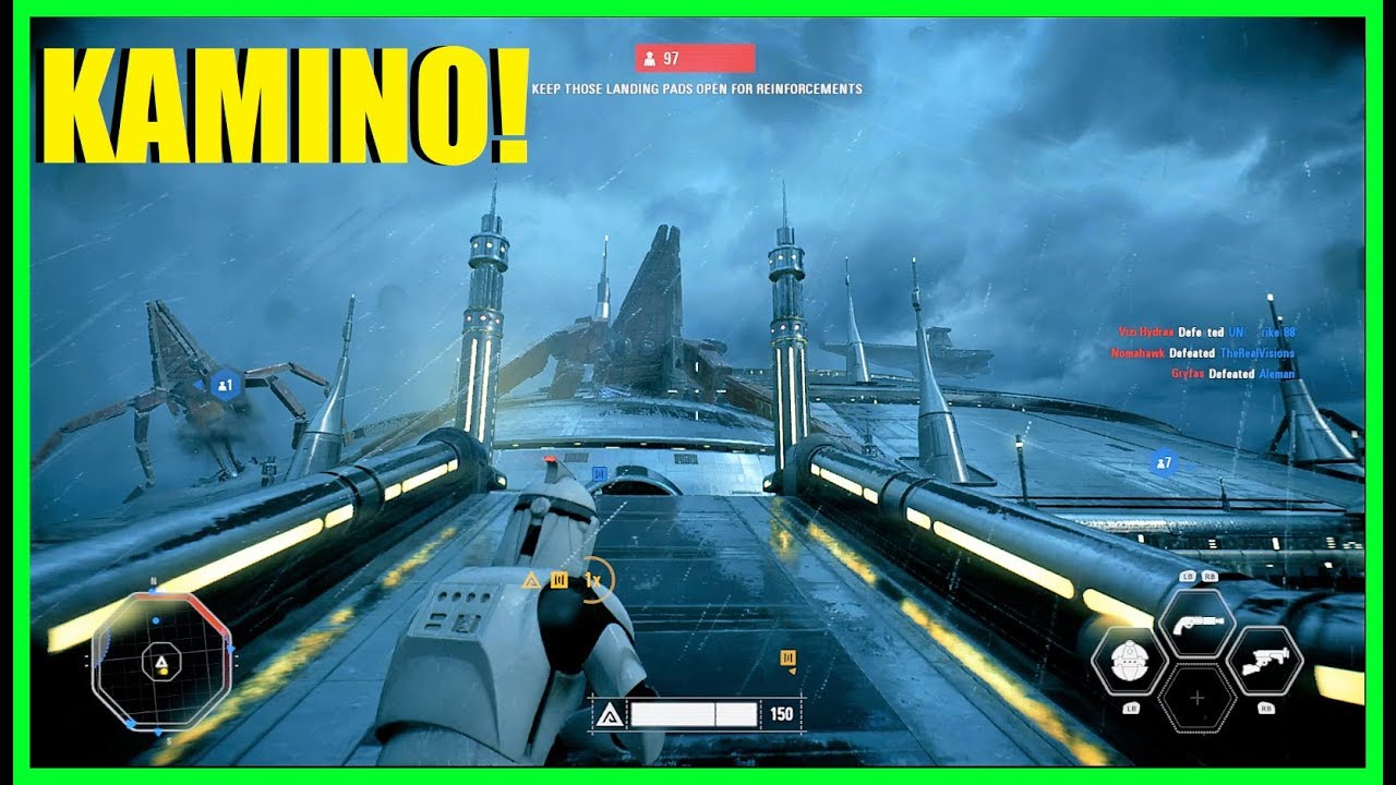 Star Wars Battlefront 2 - Galactic Assault on Kamino! | Defending the next generation of clones!