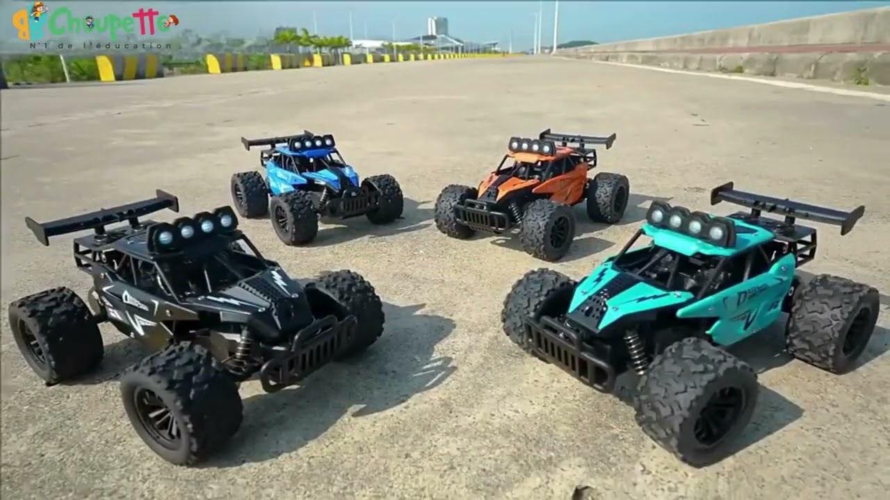🚙 Voiture T&eacute;l&eacute;command&eacute;e Tout Terrain DashRacing&trade; | Rapide 20 km/h & Ultra Robuste