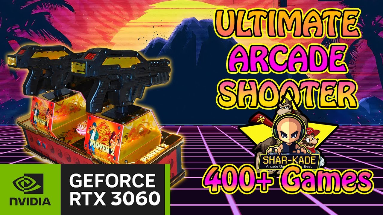 Ultimate  Arcade Mini Shooter By SHAR-KADE! (Bring Home Arcade Gaming) 400+ Games #epic