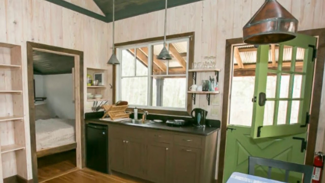 MoonShadow Tiny Vacation Cabin at Blue Moon Rising   Amazing Small House Design