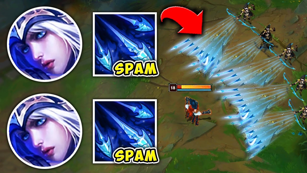 WE PLAYED ONE FOR ALL ASHE AND SPRAYED ARROWS EVERYWHERE - League of Legends