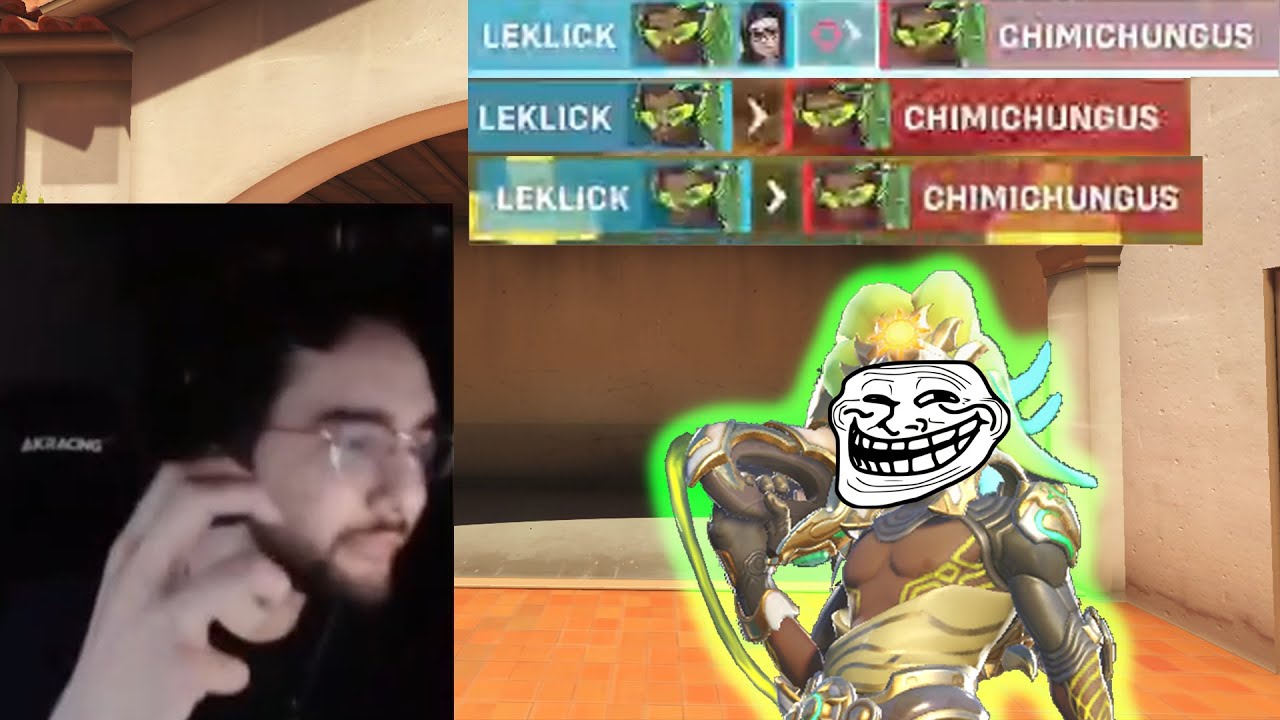 trolling redshell in ranked | overwatch 2