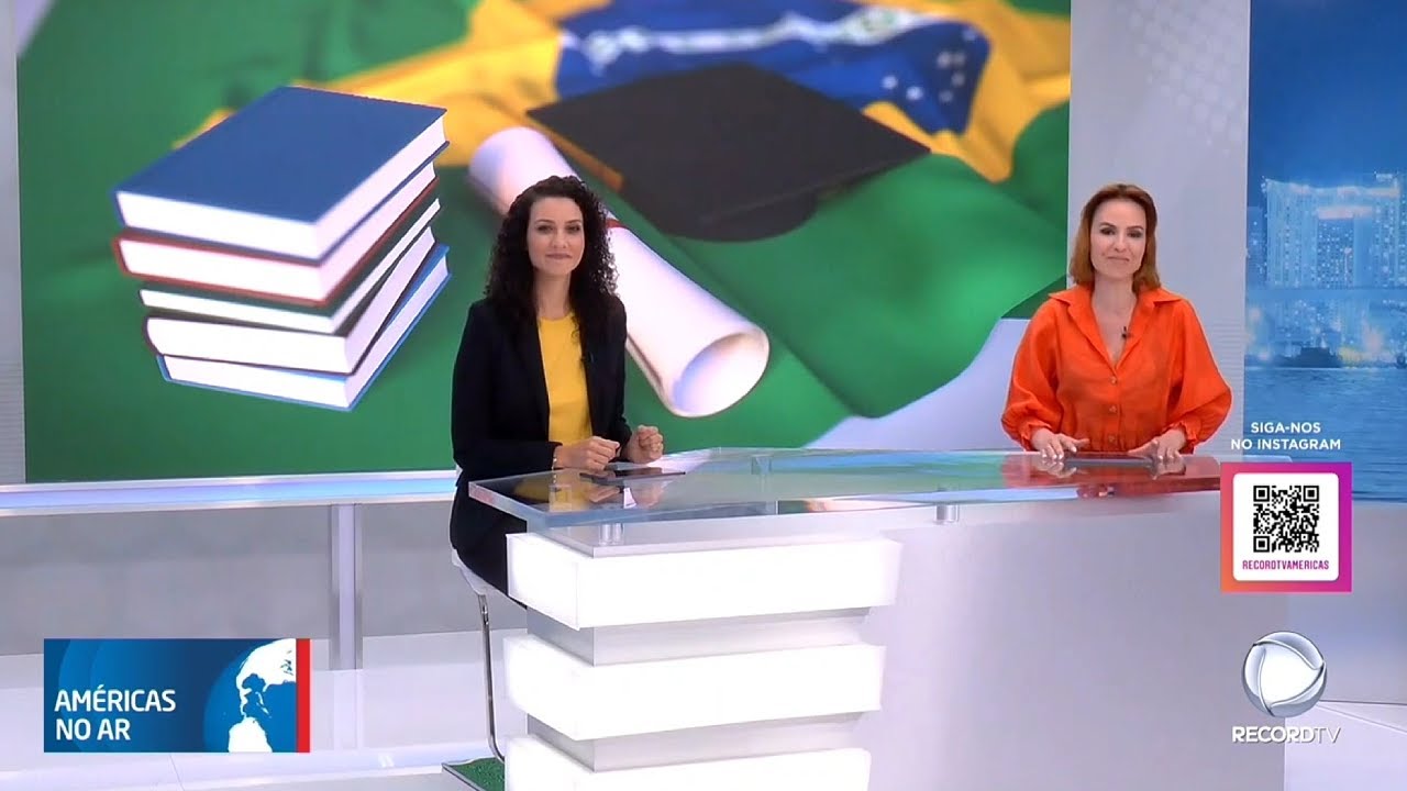 Entrevista Prof. Ricardo Britto para o jornal Am&eacute;ricas no Ar, da Record TV Americas