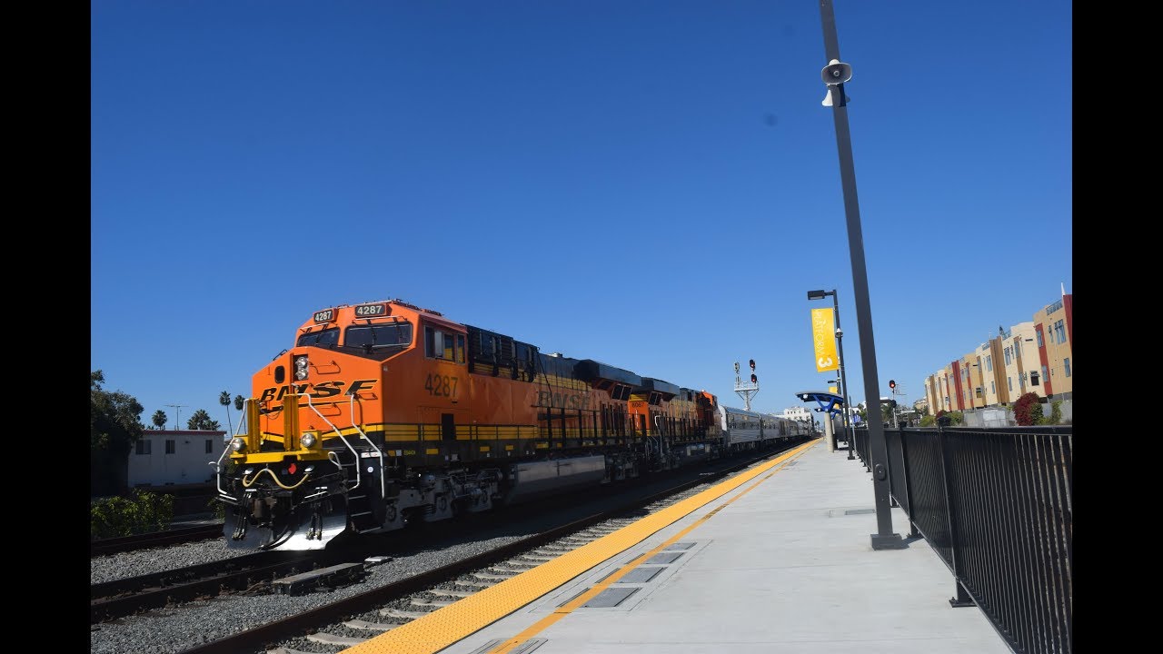 11-9-18! Railfanning Oceanside & CBV!! Featuring BNSF special, Amtrak and Coaster ACTION!
