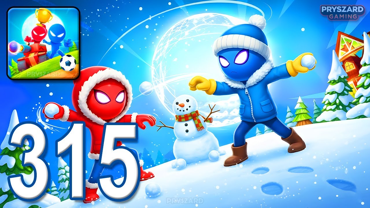 Stickman Party - Gameplay Part 315 Random Funny MiniGames 1 2 3 4 Plyer Free New Update Adventure
