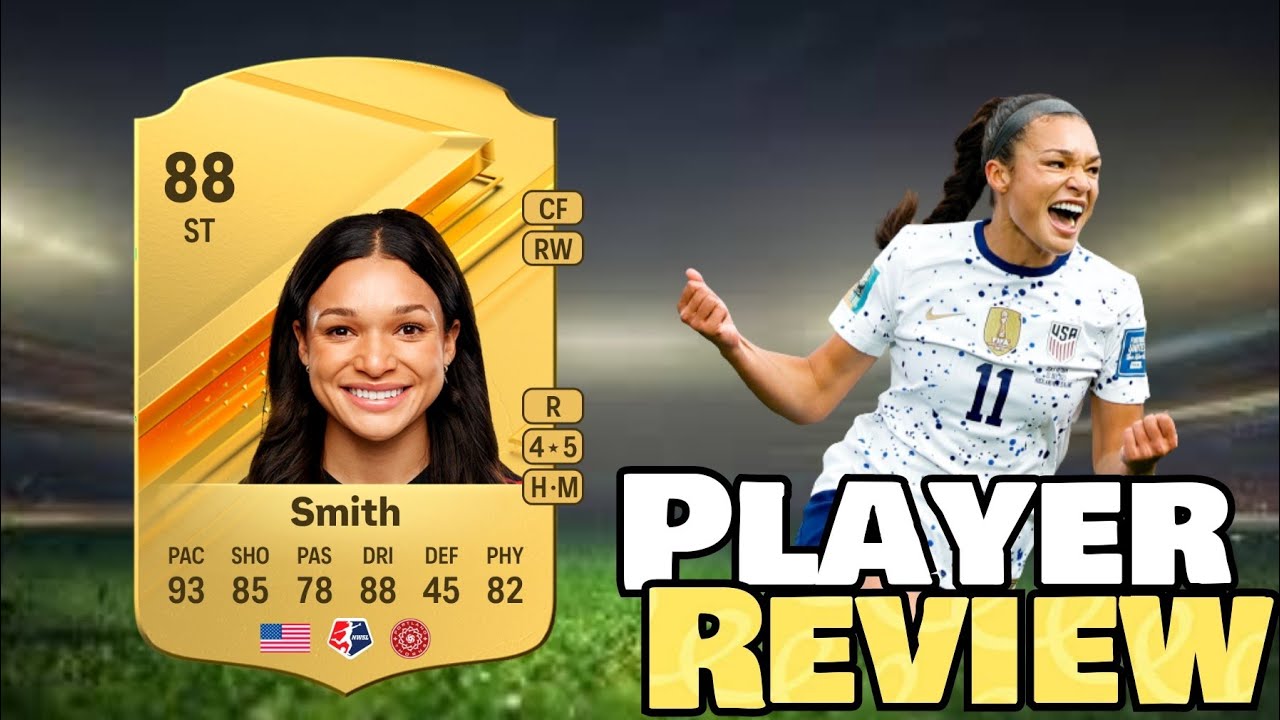 EA FC 24 SOPHIA SMITH 88 PLAYER REVIEW