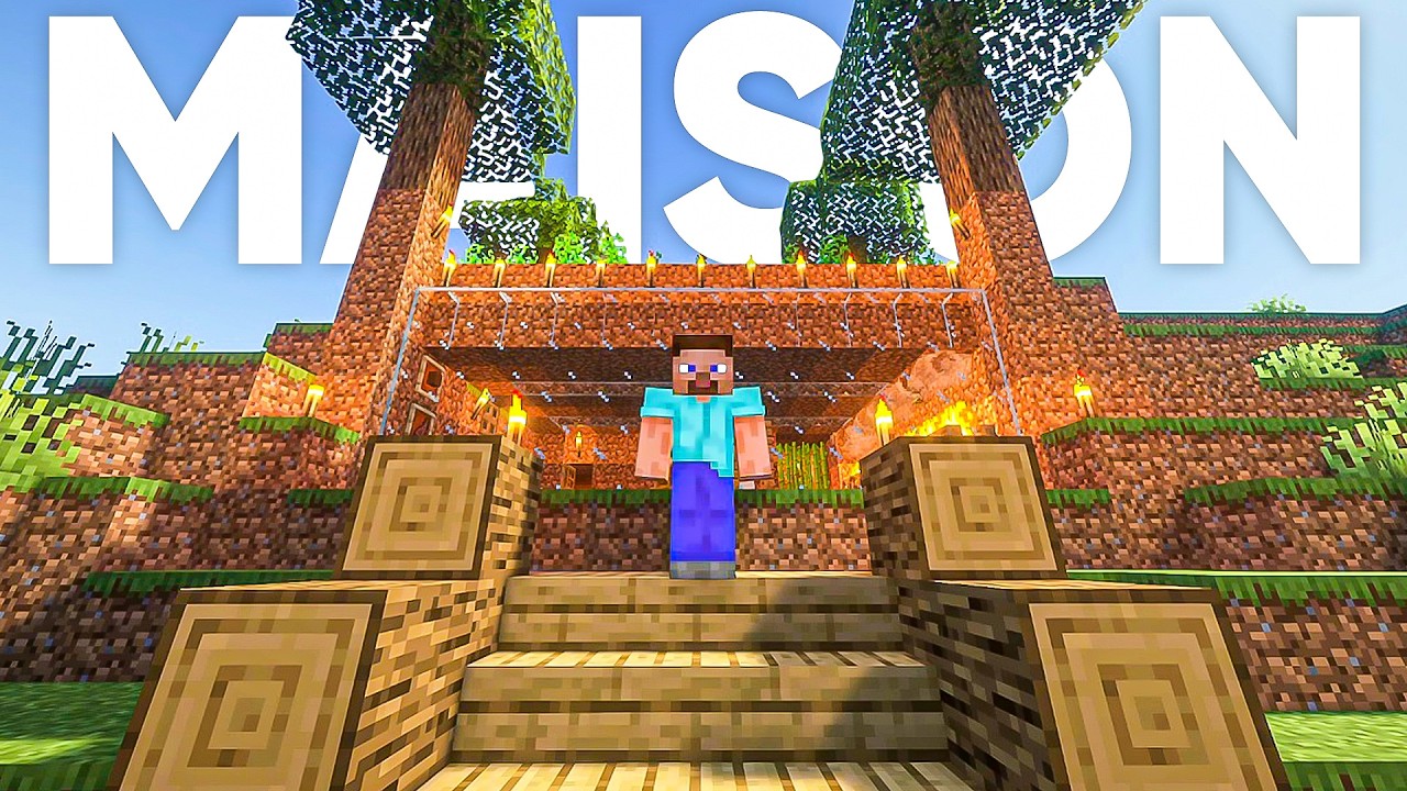 Ma première maison sur Minecraft