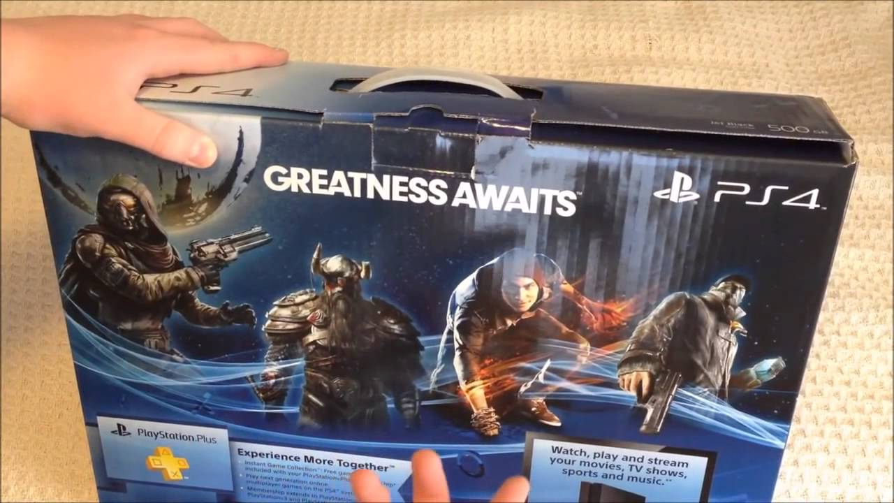 Playstation 4 GTA V bundle Unboxing