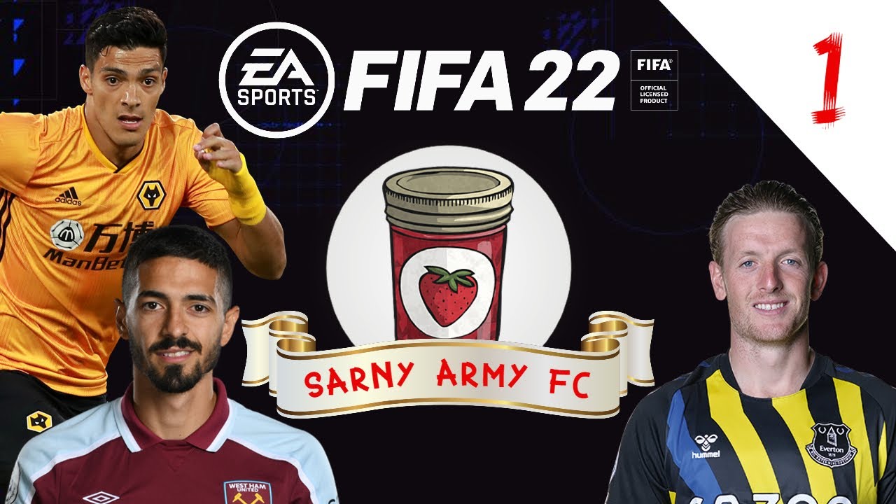 SARNY ARMY FC IS BORN! | FIFA 22 CREATE-A-CLUB MODE EP1
