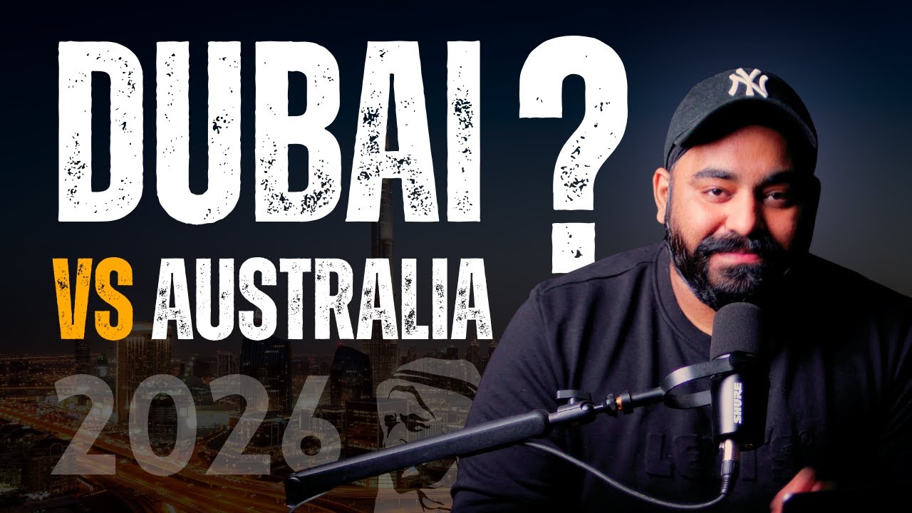 🇦🇪 Дубай против 🇦🇺 Австралии для индийских студентов (2026) — стоимость, работа, виза и окупаемос...