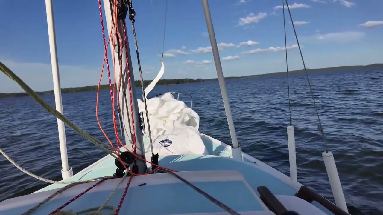 Catalina 22- Shroud Tuning and Sailing.