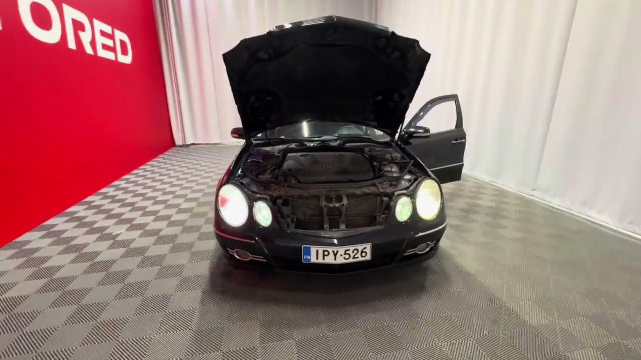Mercedes-Benz E 220 CDI Automatic, 2007, IPY-526 // myydään huutokaupat.com