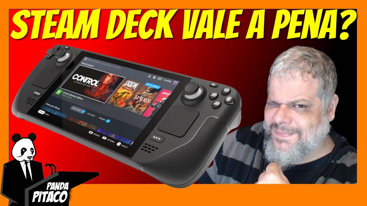 Steam Deck 1 Mês Depois!  Vale A Pena? - Panda Pitaco