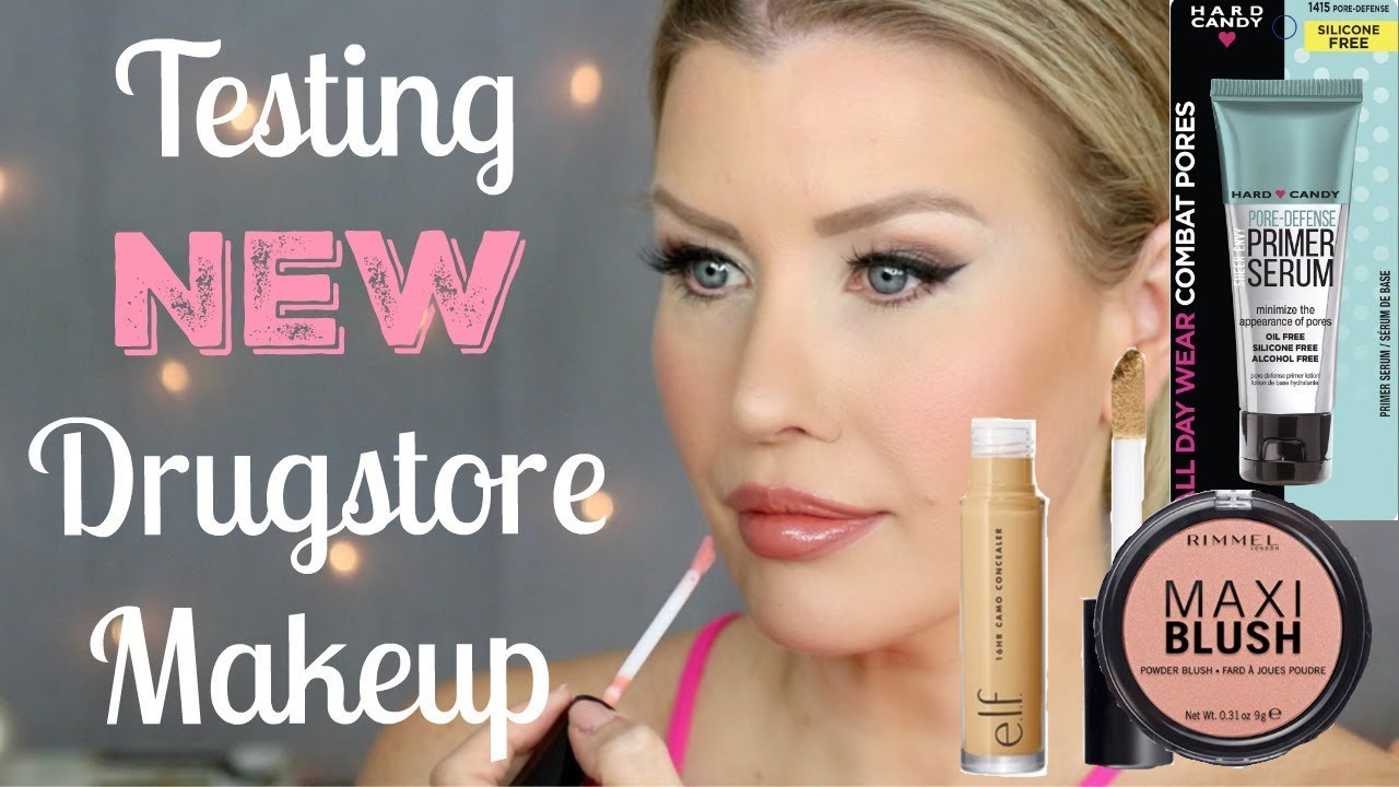 TESTING NEW DRUGSTORE MAKEUP | Elf, Rimmel, Hard Candy and More