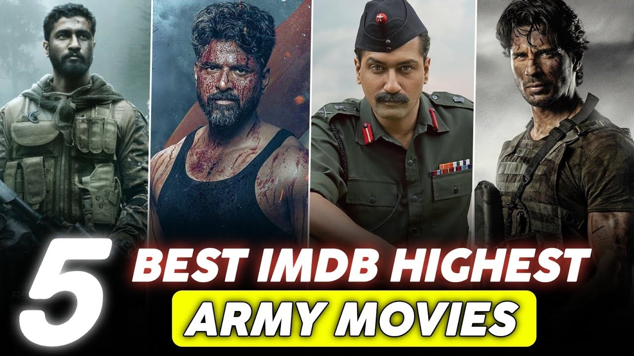 Top 5 Best indian Army Movies | New Army Movies | Filmy X Creation 