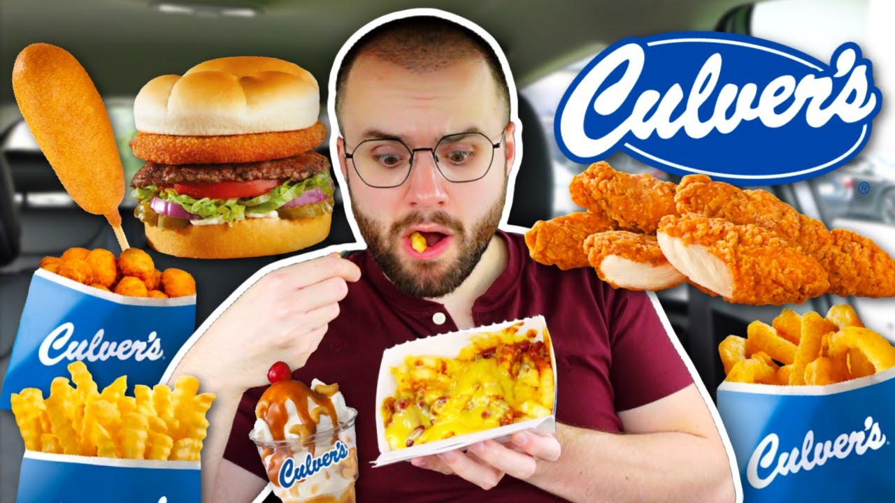 I Only Ate Culver's for 24 HOURS CHALLENGE!