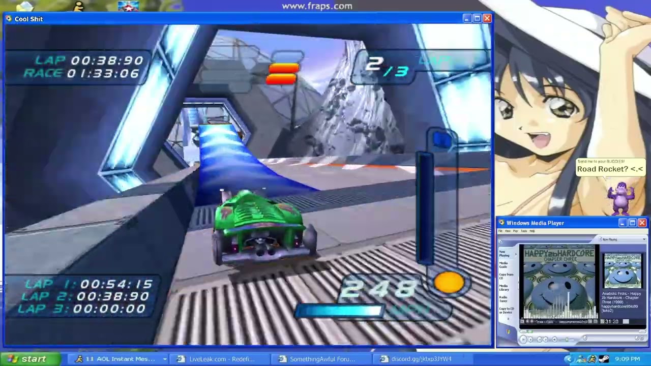 Hot Wheels World Race Glacier Edge Time Trial 2:34.56