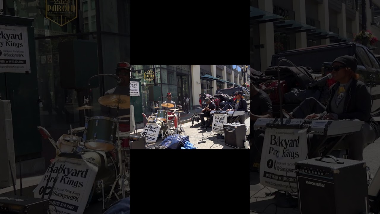 Heartfelt cover of Thank You San Francisco live music cover with Backyard Party Kings & Parris Lane