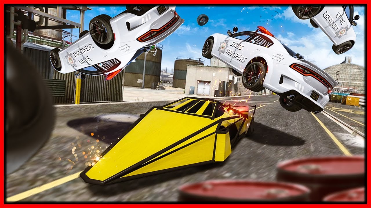 GTA 5 RP - DEVEL 16 FLIP CAR DESURES COPS