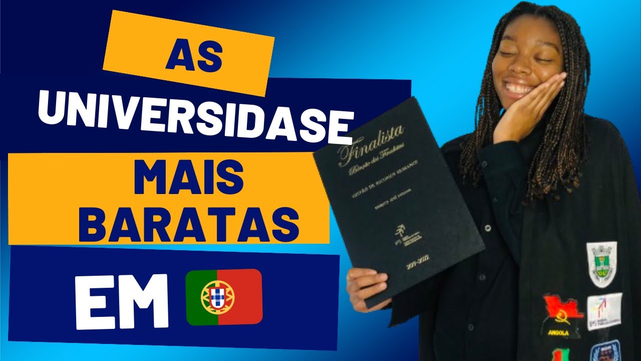 Top 10 das universidades públicas mais  baratas que você pode estudar em 🇵🇹🇵🇹